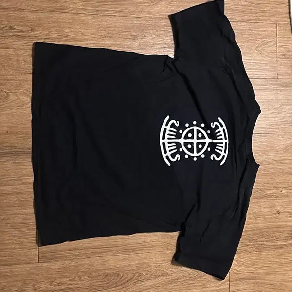 [BUNJANG] Ignota Black Graphic T-Shirt (L) / 이그노타 IGNOTA 블랙 그래픽 반팔티 L