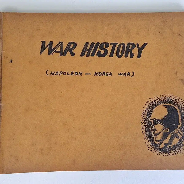 [BUNJANG] 1961 Korean Military Academy Textbook - World and Korean War History / 근대사 수집 자료 옛날 육군 사관학교 교육교재 세계 한국 전쟁사 61년