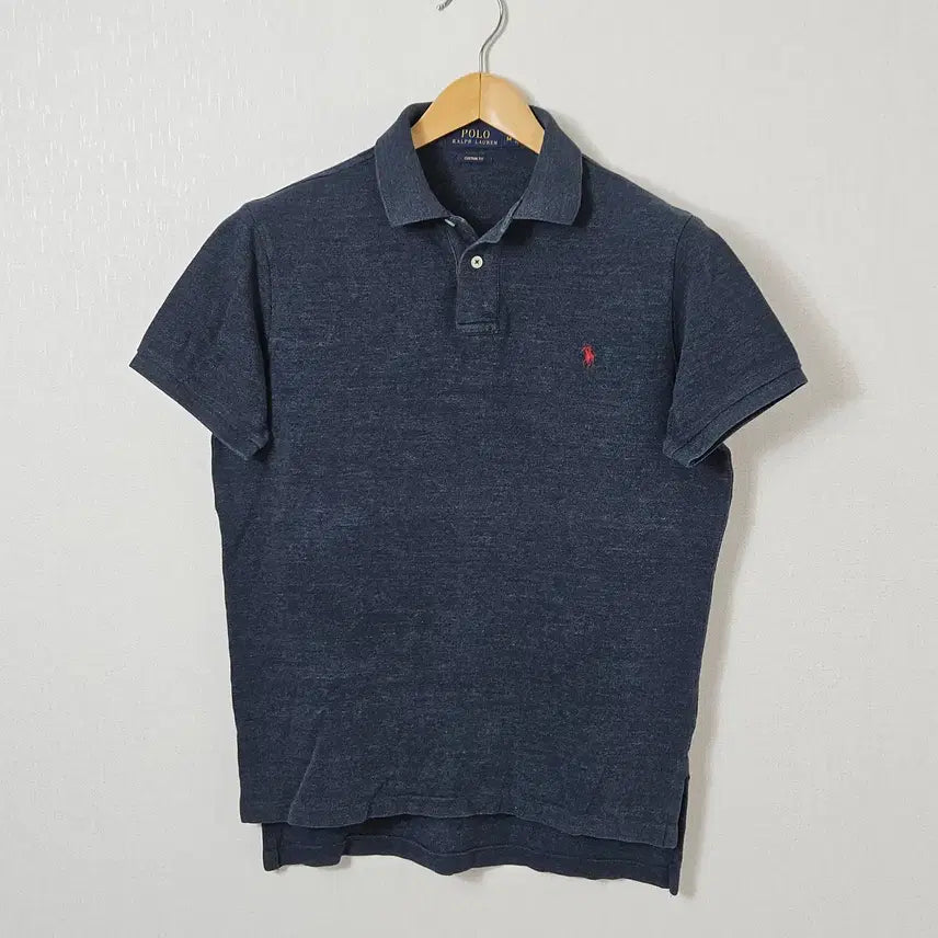 [BUNJANG] Polo Ralph Lauren Red Pony Logo Short Sleeve Polo Shirt - Size M / 폴로 랄프로렌 신형 반팔 카라티 피케티 폴로 레드포니 정품 M