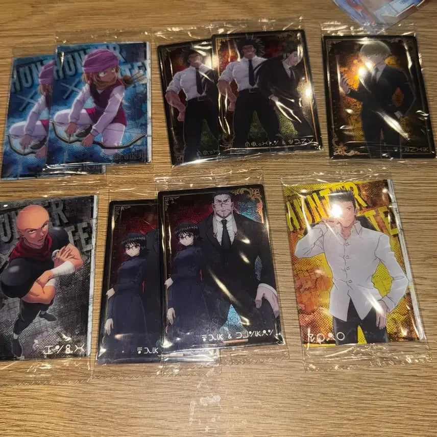 [BUNJANG] Hunter x Hunter Wafer Card Set / 헌헌 헌터 헌터 웨하스