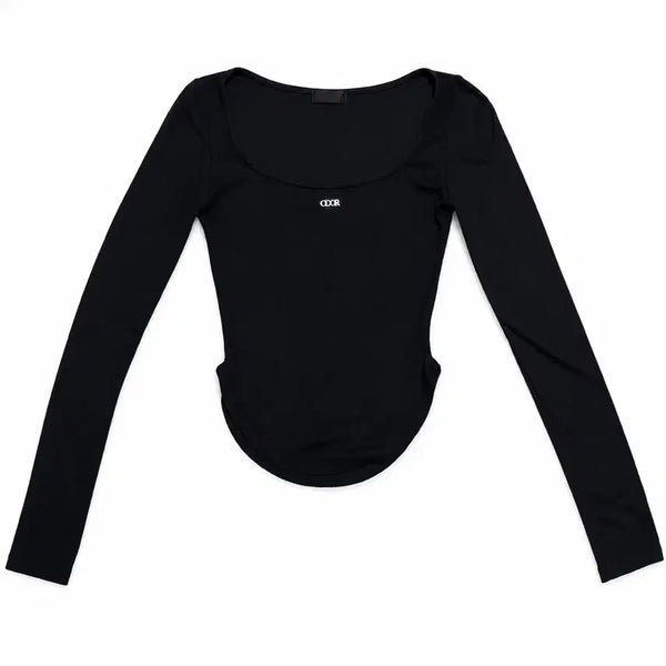 [BUNJANG] Odoor Square Neck T-Shirt / 오도어 스퀘어 티