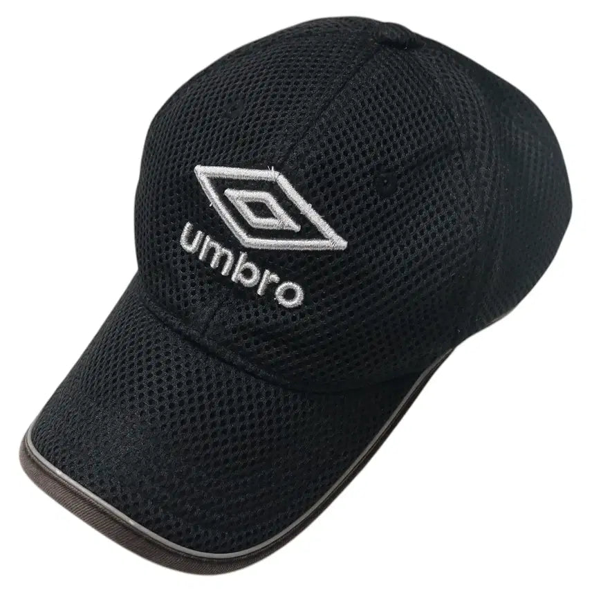 [BUNJANG] Umbro All Mesh Logo Embroidered Ball Cap Black / Umbro 엄브로 올 메쉬 로고 자수 볼캡 블랙