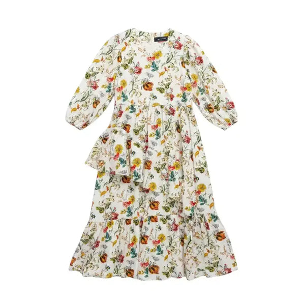 [BUNJANG] AAV Collection Floral Dress Women's Size S / 여성S/ AAV 컬렉션 플로럴 고급스러운 원피스
