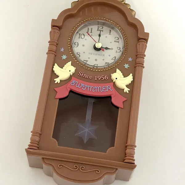 [BUNJANG] SWIMMER Brown Wall Clock / 일본 스위머 SWIMMER 벽시계_브라운