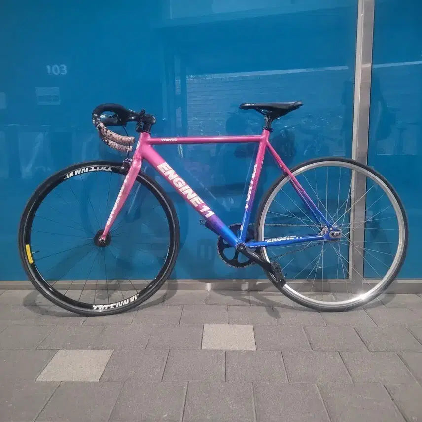 [BUNJANG] Engine11 Pinktex Carbon Stem & Handlebar Bicycle / 엔진11 핑텍스