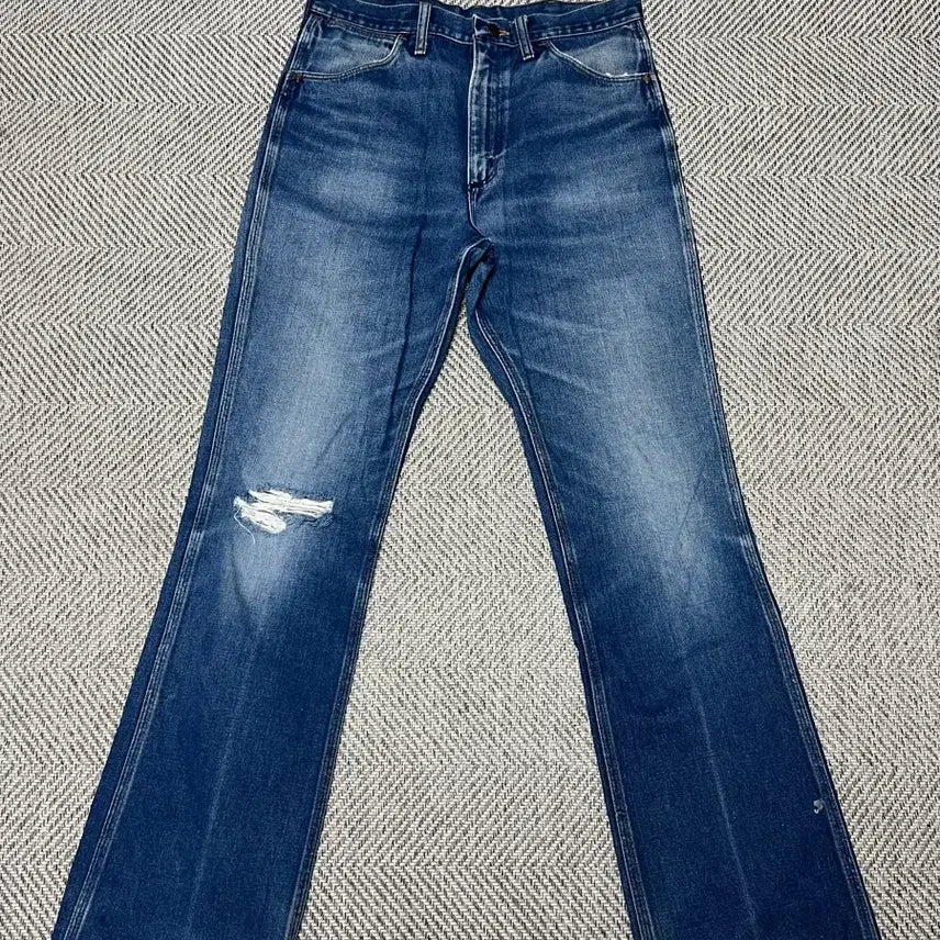 [BUNJANG] Wrangler 945den Bootcut Jeans Made in USA 34x34 / 7-80s 랭글러 945den 34x34 made in usa