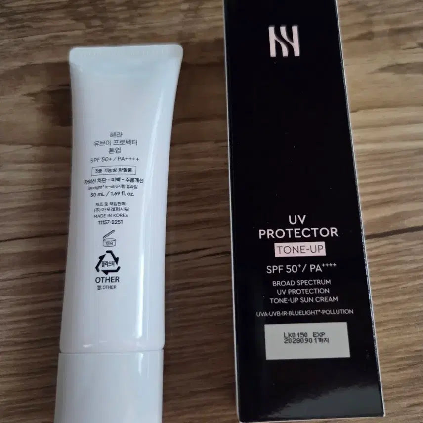 [BUNJANG] Hera UV Protector Tone-Up SPF 50+ 50ml / 헤라 유브이 프로텍터 톤업 50ml
