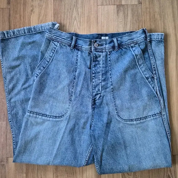 [BUNJANG] Light Wash Denim Pants / 청바지 데님 바지 연청 워싱
