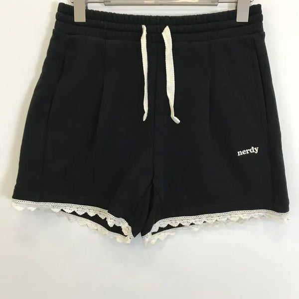 [BUNJANG] NERDY Lace Shorts Black [M] / NERDY 엔디와이 레이스 쇼츠 [M]