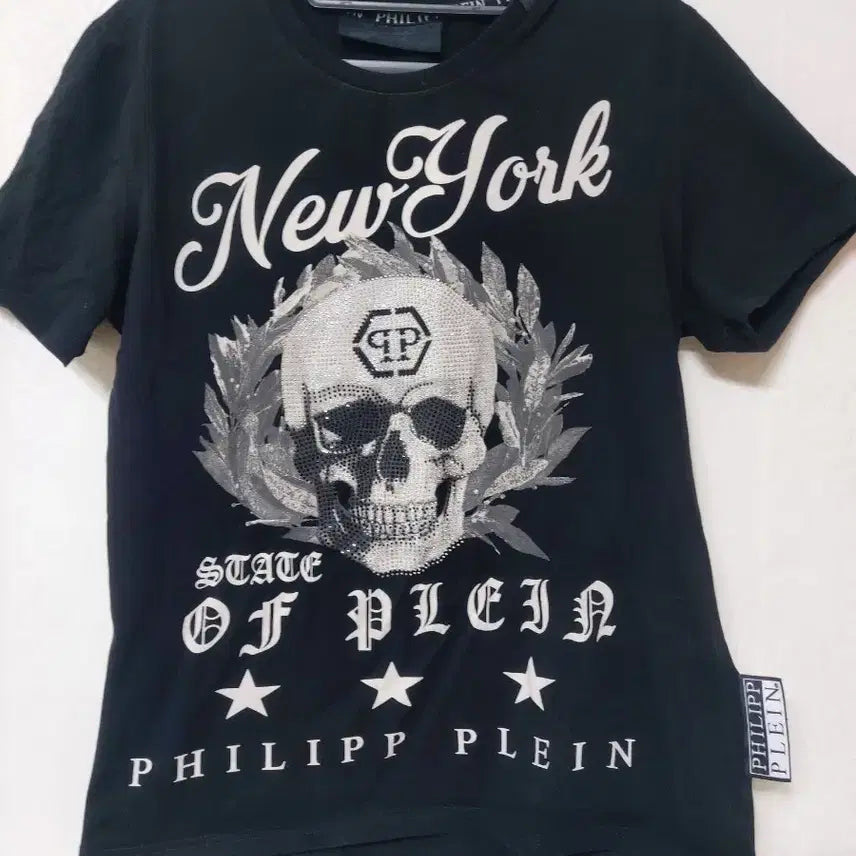 [BUNJANG] Philipp Plein New York Skull Short-Sleeve T-Shirt / 필립플레인 티셔츠 M95