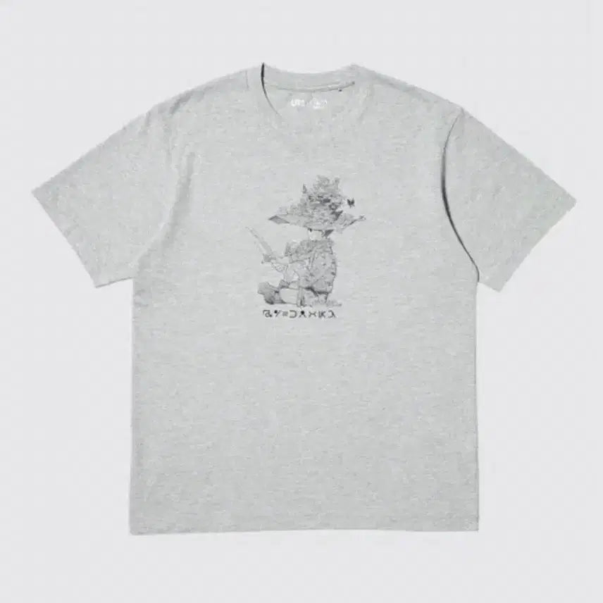 [BUNJANG] Uniqlo Hunter x Hunter Gon & Killua Graphic T-Shirt / S)유니클로 헌터헌터 곤 키르아 그레이