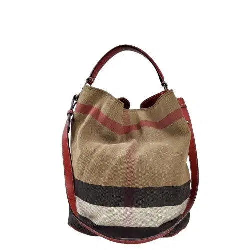 [BUNJANG] Burberry Ashbee Hobo Bag / 정품 버버리 애쉬비 호보백
