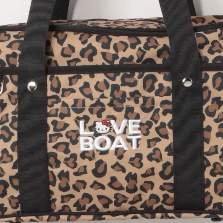 [BUNJANG] Loveboat Hello Kitty Collaboration Gal Style Leopard School Bag / 새상품) 헬로키티 콜라보 갸루 레오파드 스쿨백