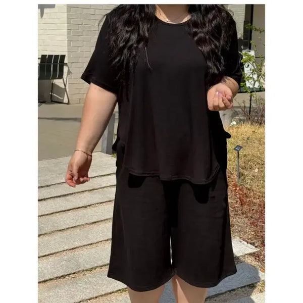 [BUNJANG] Comfortable Basic Short Sleeve T-Shirt / 휘뚜루 마뚜루 반팔