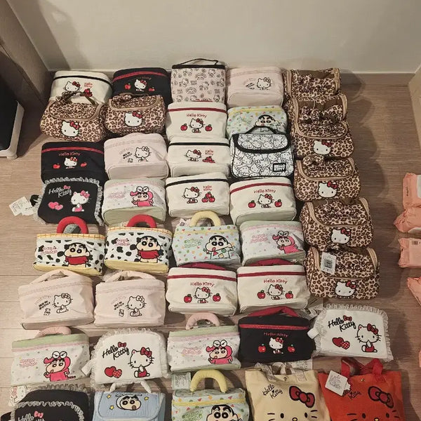 [BUNJANG] Hello Kitty & Shin-chan Pouch / 헬로키티/짱구 파우치 40종(새상품)