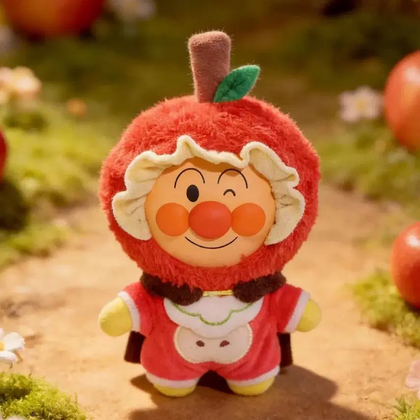 [BUNJANG] Anpanman Random Fruit Pajama Doll Keychain / 호빵맨 랜덤 과일 파자마 인형 키링