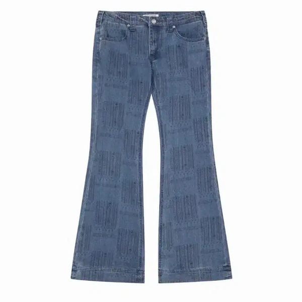 [BUNJANG] Koiseio Vintage Bootcut Denim Pants - Blue / 코이세이오 빈티지 부츠컷 데님 팬츠 블루