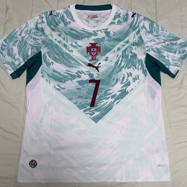 [BUNJANG] Puma Portugal Away Ronaldo Jersey L / 26-28 푸마 포르투갈 어웨이 유니폼 호날두 마킹 L