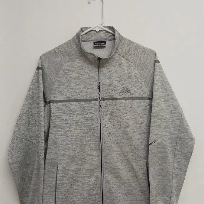[BUNJANG] Kappa Training Jacket - Gray / 카파 트레이닝 자켓 그레이