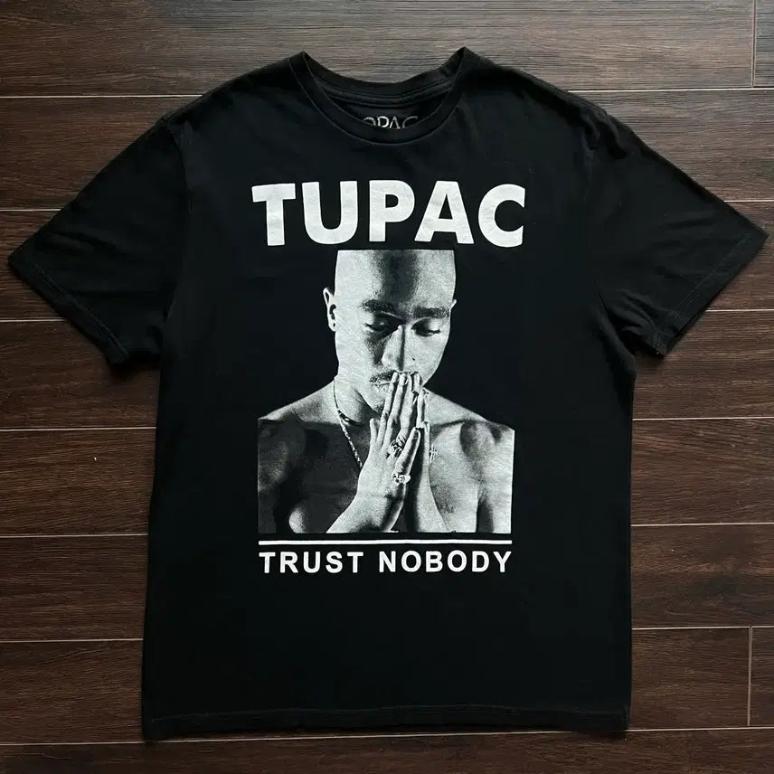 [BUNJANG] Vintage 2Pac Hip Hop T-Shirt - Size M / [M] 미국 빈티지 투팍 힙합 티셔츠