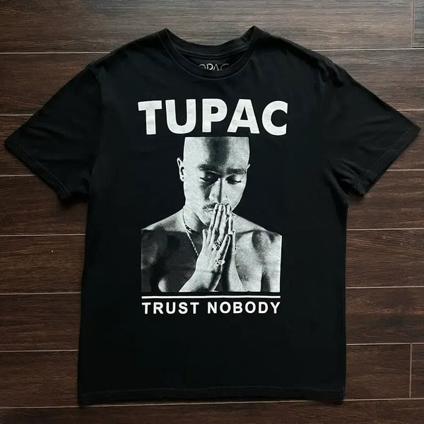 [BUNJANG] Vintage 2Pac Hip Hop T-Shirt - Size M / [M] 미국 빈티지 투팍 힙합 티셔츠