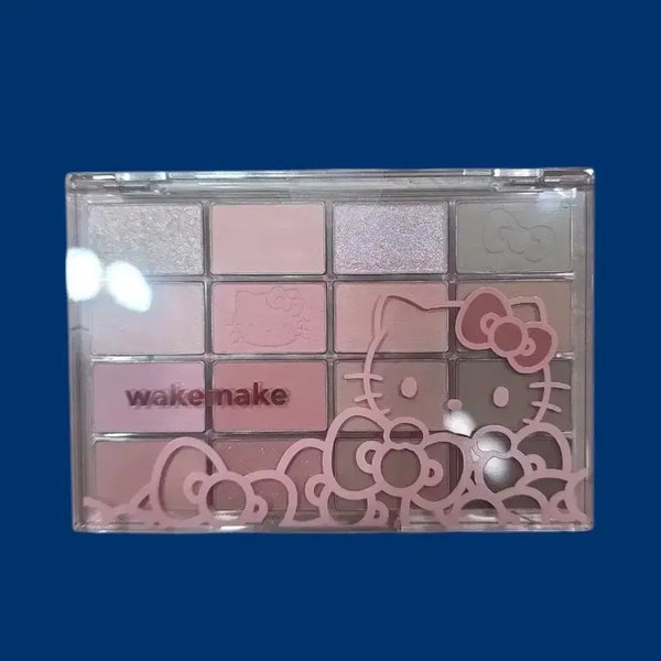 [BUNJANG] WAKEMAKE Hello Kitty Soft Blurring Eye Palette 10 Lazy Pink / 웨이크메이크 헬로키티 소프트블러링 아이팔레트10.레이지핑크 블러링 미개봉