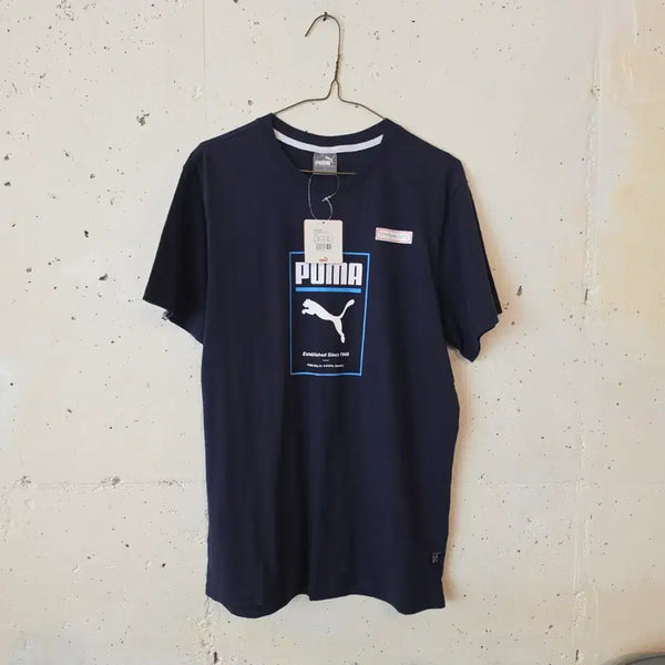 [BUNJANG] Puma Big Logo Short Sleeve T-Shirt L / 푸마 빅로고 반팔티 L 새상품