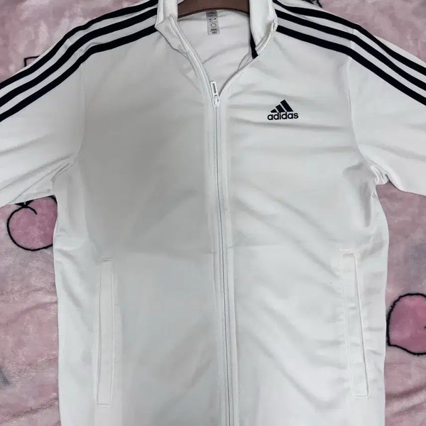 [BUNJANG] Adidas White Track Jacket / 아디다스 흰색 져지 M