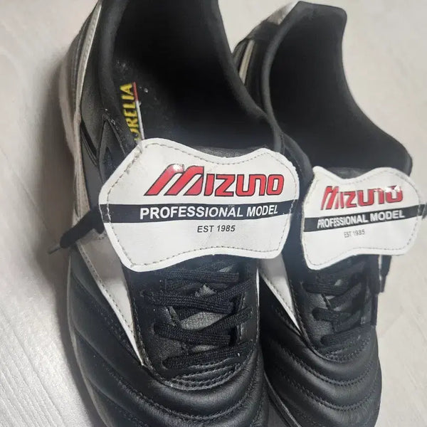 [BUNJANG] Mizuno Morelia 2 Pro FG Soccer Cleats Black 240mm / 미즈노 모렐리아 2 프로 블랙 240mm