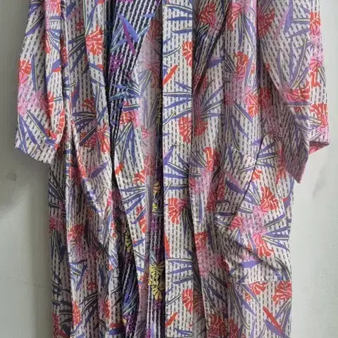 [BUNJANG] Lucky Chouette Floral Pattern Robe Cardigan / 럭키슈에뜨 로브