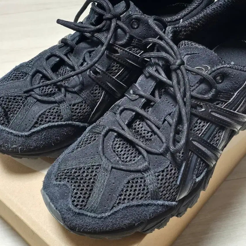 [BUNJANG] ASICS Gel-Sonoma 15-50 Black Running Shoes / 아식스 젤소노마 15-50 블랙 280