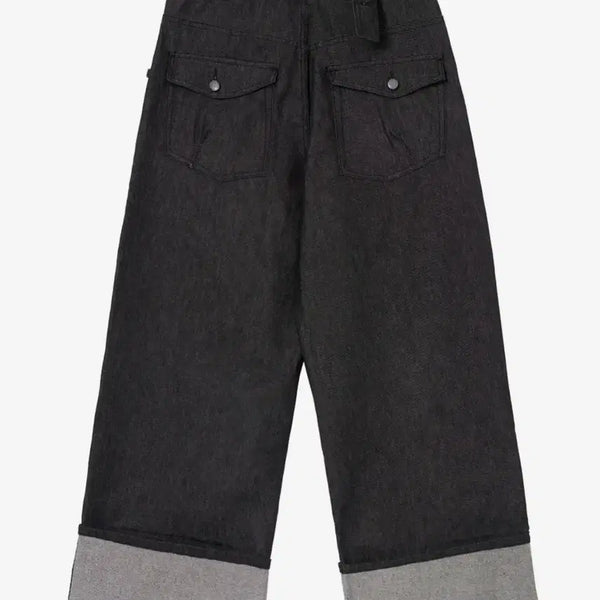 [BUNJANG] IDontWannaSell Black Denim Pants / 아이돈워너셀 흑청 데님팬츠
