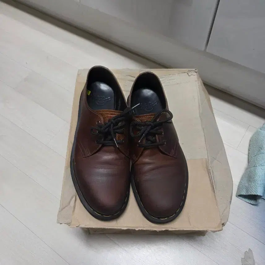 [BUNJANG] Dr. Martens Classic Brown Derby Shoes UK 6 (250mm) / 닥터마틴 클레식 브라운 uk6(250)