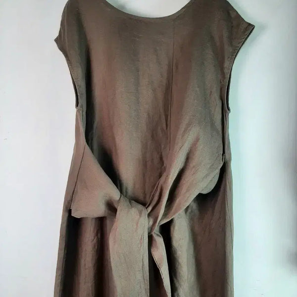 [BUNJANG] Gallard Galante Linen Maxi Dress / [L]gallard 린넨 롱 원피스