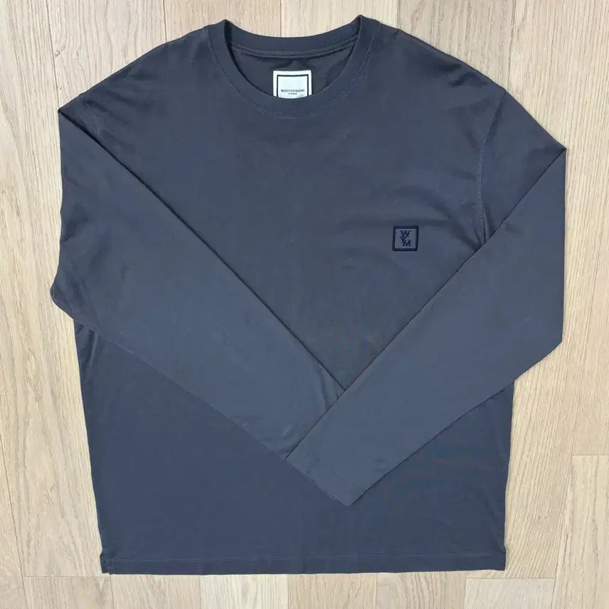 [BUNJANG] Wooyoungmi Charcoal Long Sleeve Shirt / [52]우영미 롱슬리브