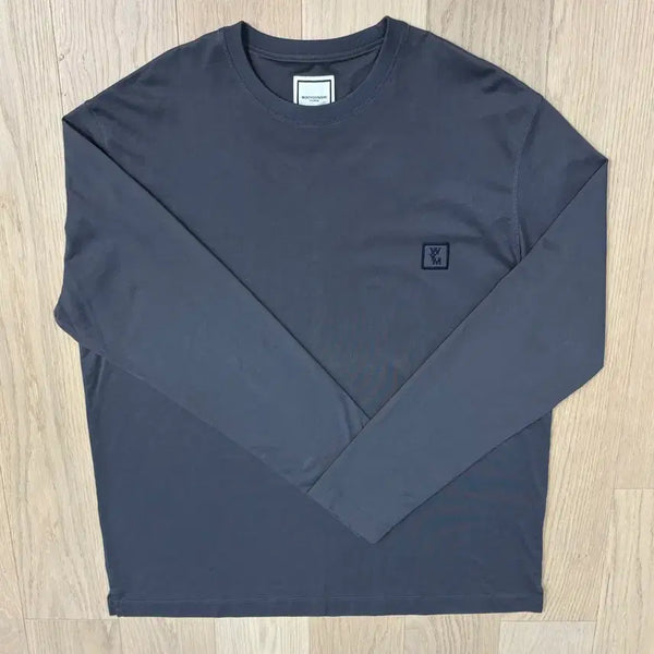[BUNJANG] Wooyoungmi Charcoal Long Sleeve Shirt / [52]우영미 롱슬리브