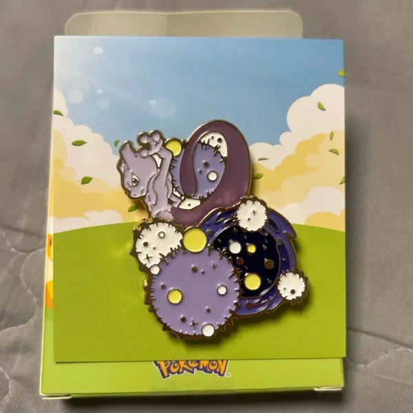 [BUNJANG] Pokemon Mewtwo Isaac Toast Collaboration Badge / 포켓몬 뮤츠 이삭토스트 뱃지