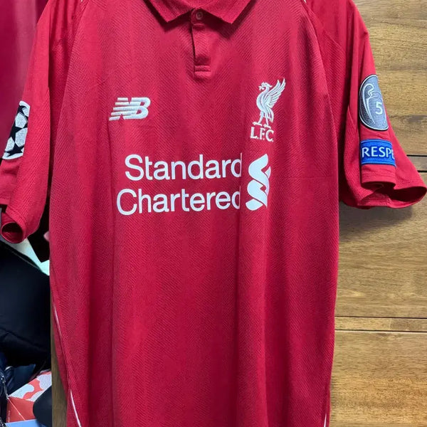 [BUNJANG] Liverpool 18-19 Home Champions League Salah Jersey / 18-19 리버풀 홈 챔스 살라