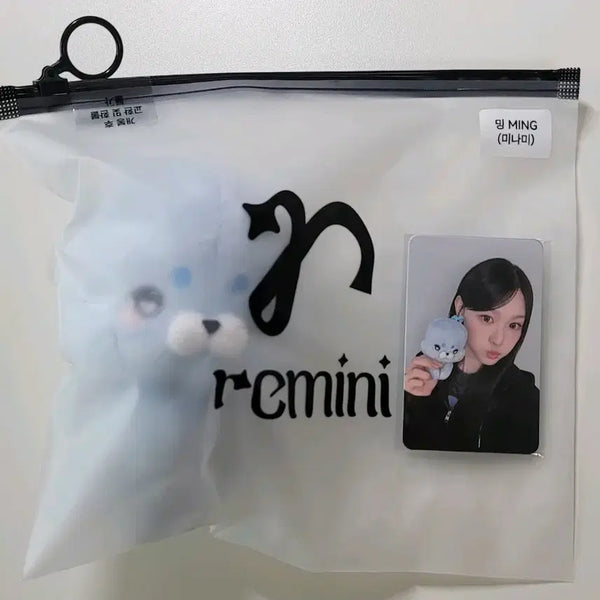 [BUNJANG] RESCENE Remini Official Plush Keyring Minami Ming / 미개봉)리센느 공식 인형 레미니 미나미 밍 포카 remini