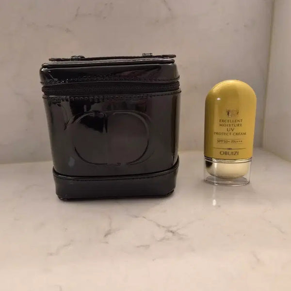 [BUNJANG] Obvige Sunscreen with Dior Black Vanity Pouch / 오부이지 선크림 + 디올 블랙 베니티 파우치