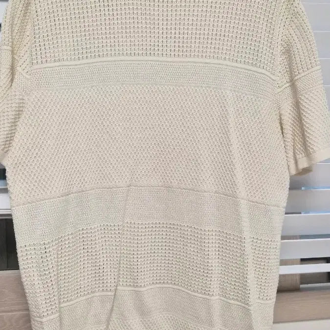 [BUNJANG] Time Knit Summer Knit Ivory Size 105 / 타임 니트 여름 니트 아이보리 105