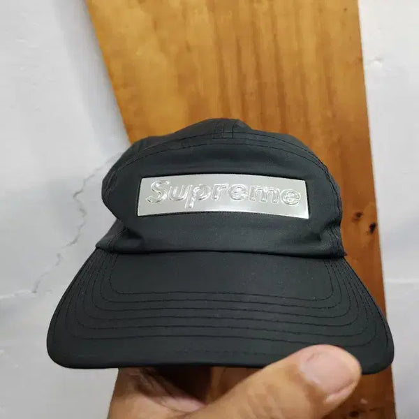 [BUNJANG] Supreme Mirror Camp Cap Black / 슈프림 미러 캠프캡 블랙