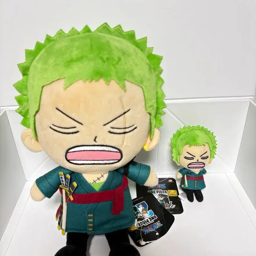 [BUNJANG] One Piece Zoro Sleeping Plush Set / 원피스 잠자는 조로 인형 세트