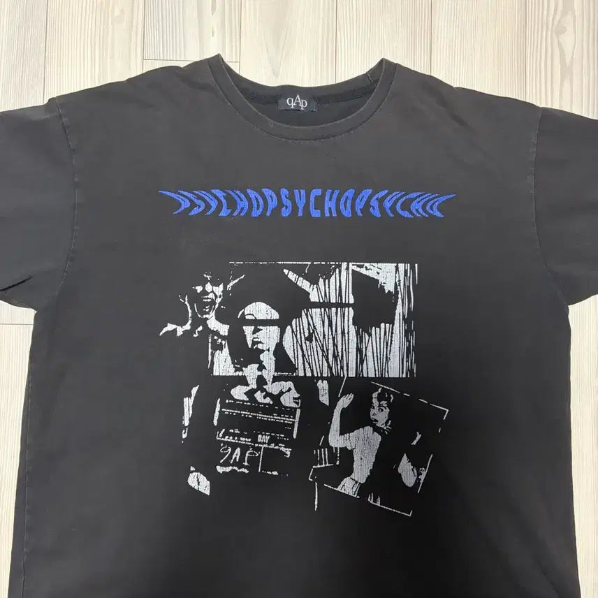 [BUNJANG] QAP Psycho T-Shirt / [os] qap 싸이코 반팔