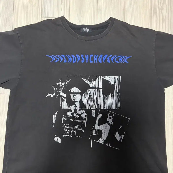 [BUNJANG] QAP Psycho T-Shirt / [os] qap 싸이코 반팔