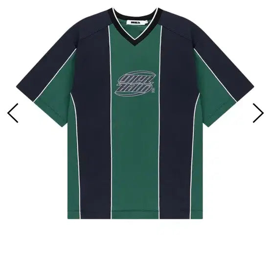 [BUNJANG] Mea Cotton Soccer V-Neck T-Shirt Green L / [새상품] mea 메아 사커 반팔 티셔츠 L 브이넥 코튼 싸커 서울 그린