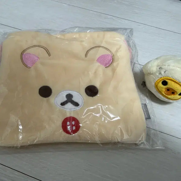 [BUNJANG] Rilakkuma Pouch & Kiiroitori Gacha Keyring / 코리락쿠마 파우치&키이로이토리 가챠키링