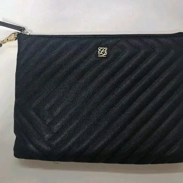 [BUNJANG] Louis Quatorze Women's Black Clutch Bag / 루이까또즈 여성 클러치백 블랙