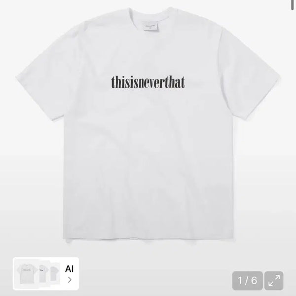 [BUNJANG] Thisisneverthat T-Shirt / 디스이즈네버댓 반팔 새상품