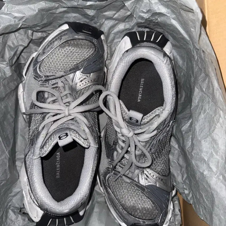 [BUNJANG] Balenciaga Stapler Grey Size 37 / 발렌시아가 스테이플러 37 그레이